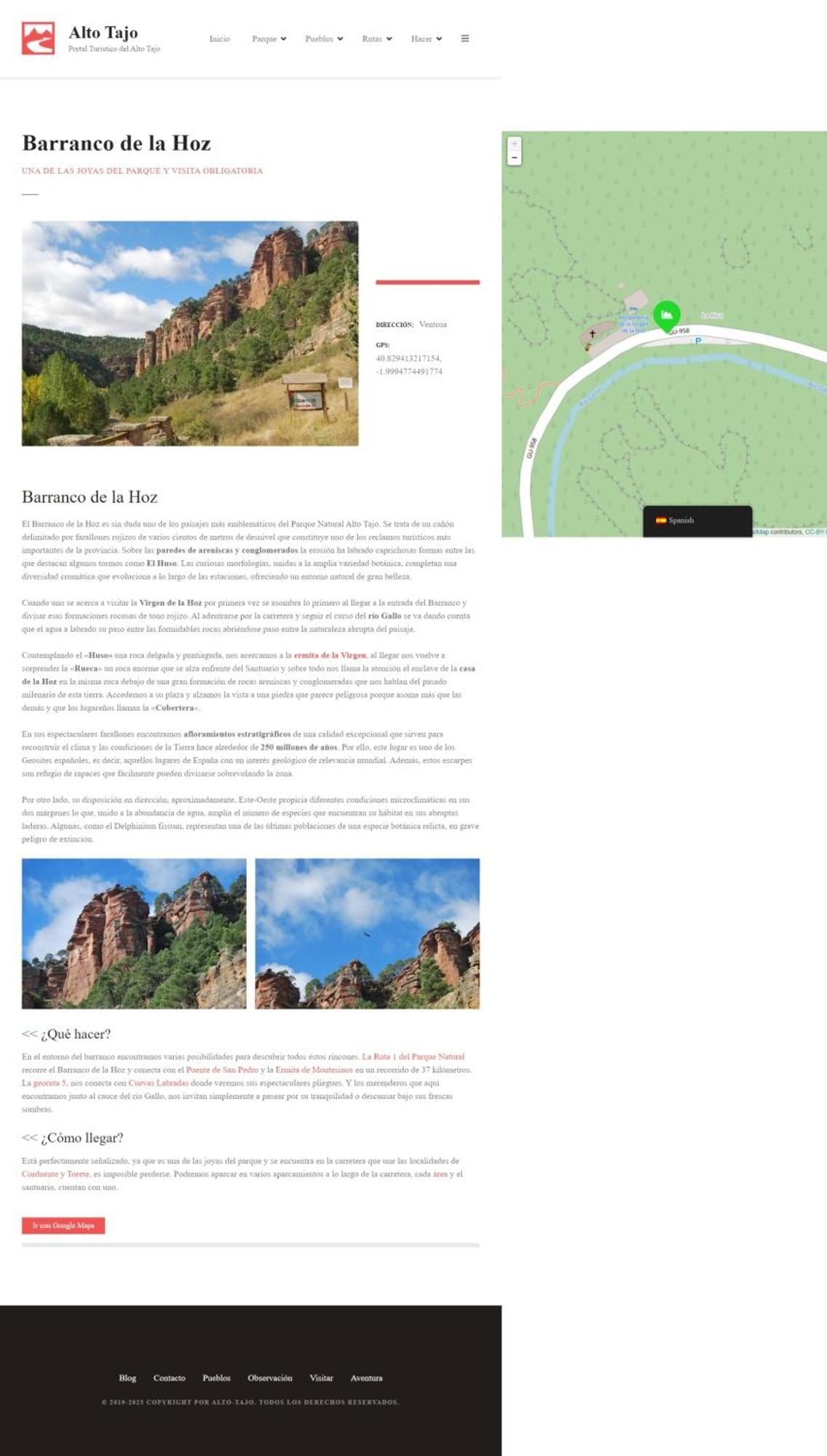 Casas Del Barranco De La Hoz Villa Ventosa  Kültér fotó